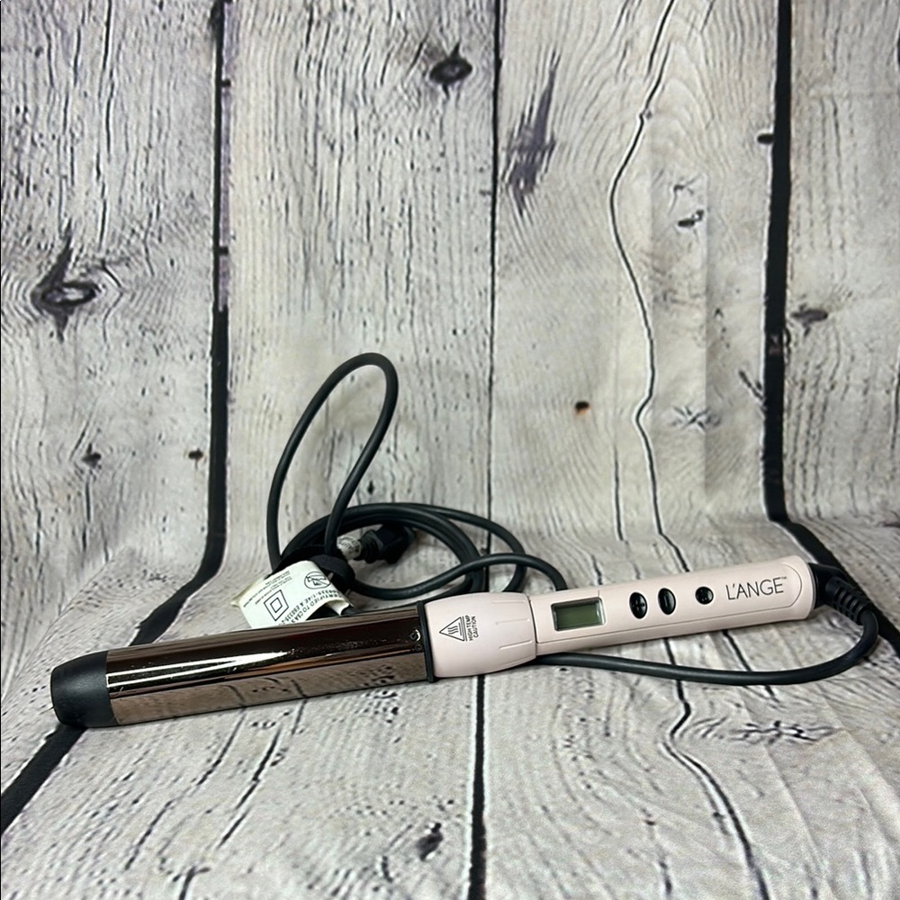 L'ange curling wand in Pink and Black